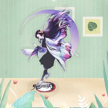 Karšto Pardavimo Anime Demon Slayer Kimetsu Nr. Yaiba Kamado Tanjirou Kamado Nezuko Akrilo Stendas Duomenys Plokštelės Laikiklis Modelis Plokštė Dekoras