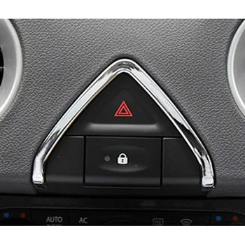 Už Renault Koleos 2016 Automobilių Optikos Reikmenys ABS Plastiko Automobilių įspėjimo lemputės Dangtelio Apdaila
