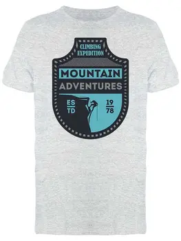 Kalnų Ekspedicijos Grafinis vyriški Marškinėliai Medvilnės O-Kaklo trumpomis Rankovėmis Marškinėliai Naujas Dydis S-3XL