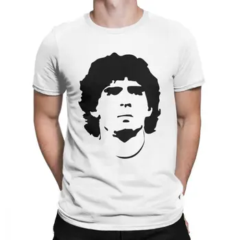 Dievo ranka Vyrų Diago Maradona Grynos Medvilnės Viršūnes Cool Trumpas Rankovės Įgulos Kaklo Dovanų Idėja t-shirt