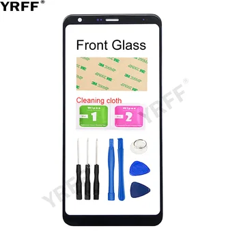 YRFF (Be Mobiliojo Touch Screen) Išorinis Stiklas LG Q Stylo 4 Q710 Q710MS Q710CS Priekinio Skydelio Stiklo