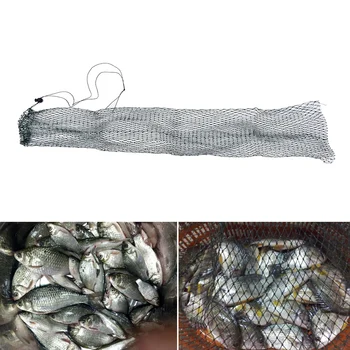 1pc sulankstomas žvejybos tinklus žuvų puodą spąstus filet de peche rete žvejyba, žuvų džiovinimo nailonas-žvejybos-net krabų bei omarų gaudyklės