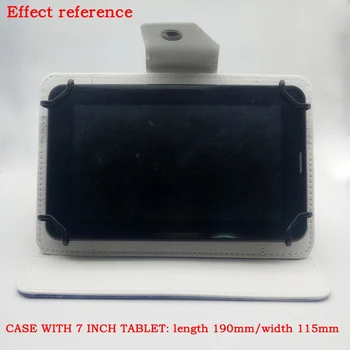 7 colių Universalus stovas Padengti atveju Irbis TZ709 3G Tablet įvairių animacinių filmų modeliai pasirinktinai+3 dovanos