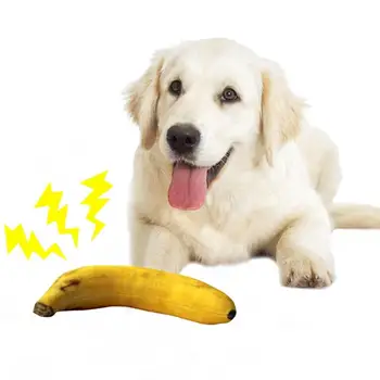 Dorakitten 2vnt/Komplektas Bananų Formos Šuns Žaislai Gyvas Šuniukas Piskliwy Pliušinis Žaislas Šuo Žaislai Šuniuką Kramtyti Žaislas Naminių Reikmenys Šuo Džiaugtis