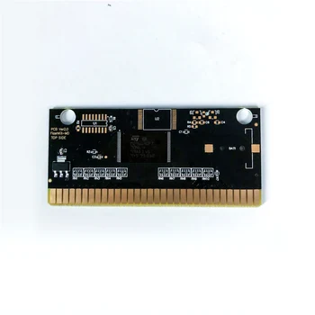 Kovotojai 98 - JAV Etiketės Flashkit MD Electroless Aukso PCB Kortele Sega Genesis Megadrive Vaizdo Žaidimų Konsolės