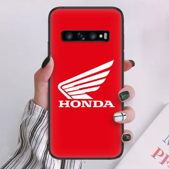 JDM Honda logo Telefono dėklas, Skirtas Samsung Galaxy Note, S 8 9 10 20 Plus 