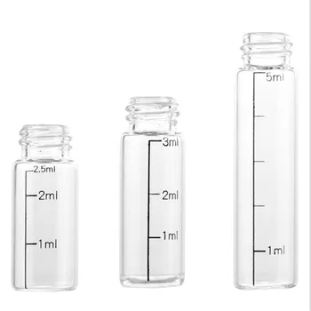 1Pcs Skaidrus Masto Tuščias Purškimo Buteliai 2,5 ml/3 ml/5 ml Stiklo Mini Daugkartiniai Bakas Tuščias Kosmetikos Konteineriai, Kelionės