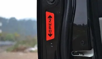 4pcs/pak duris atviras įspėjimas atspindintis lipdukas Automobilių lipdukai ant durų saugaus vairavimo MAZDA 2 3 5 6 CX-5 CX-7 CX-9